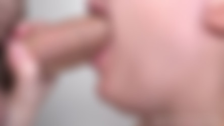 Miss MeowCat/Sensual close-up blowjob. Mouth full of cum..mp4